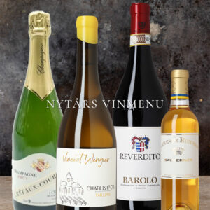 Tilkøb nytårsmenu: Vinmenu (4 pers.)