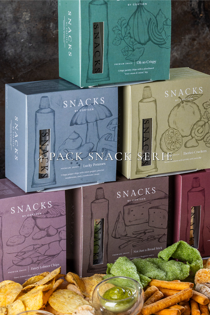 Snack-pack: 4 varianter
